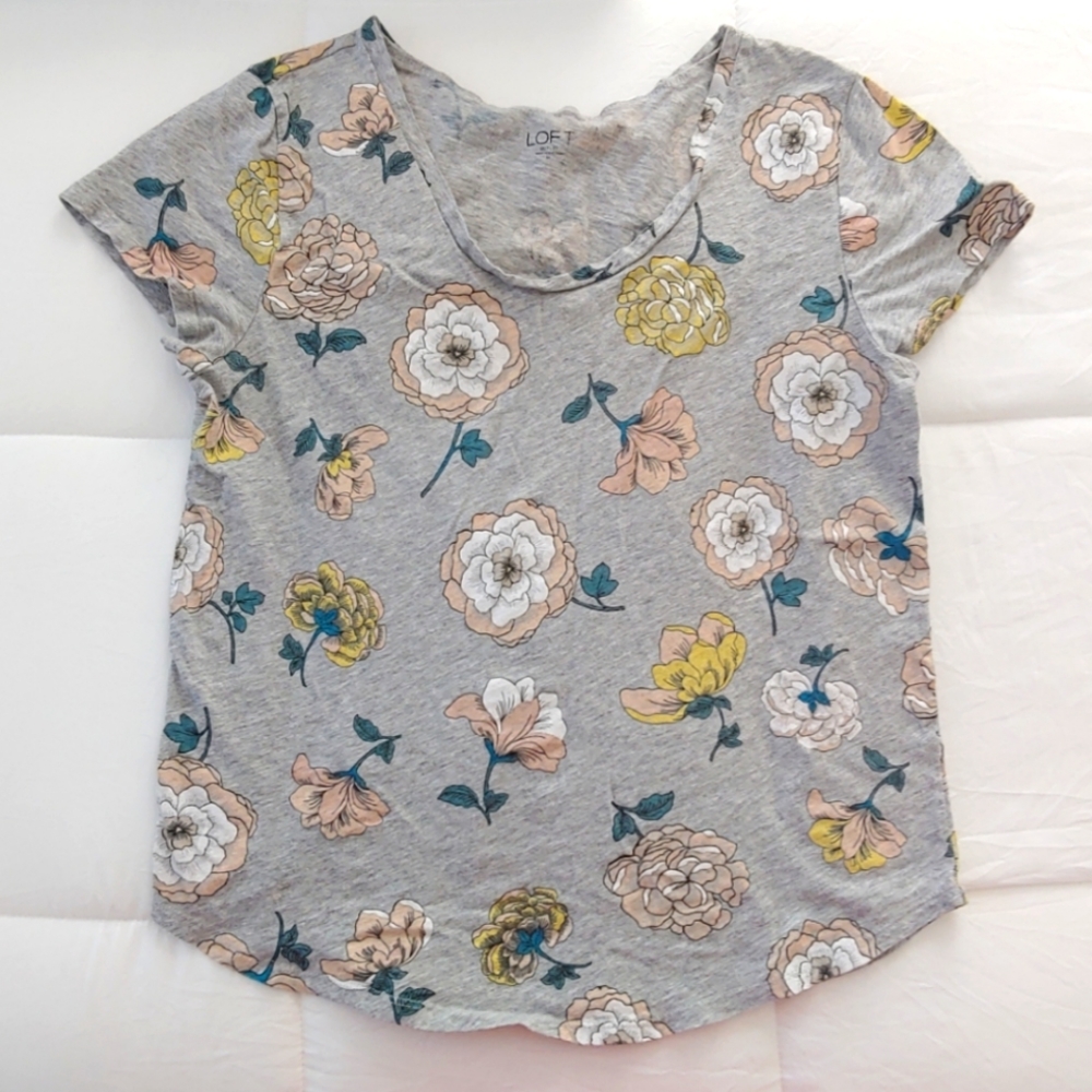 LOFT Floral T- Shirt